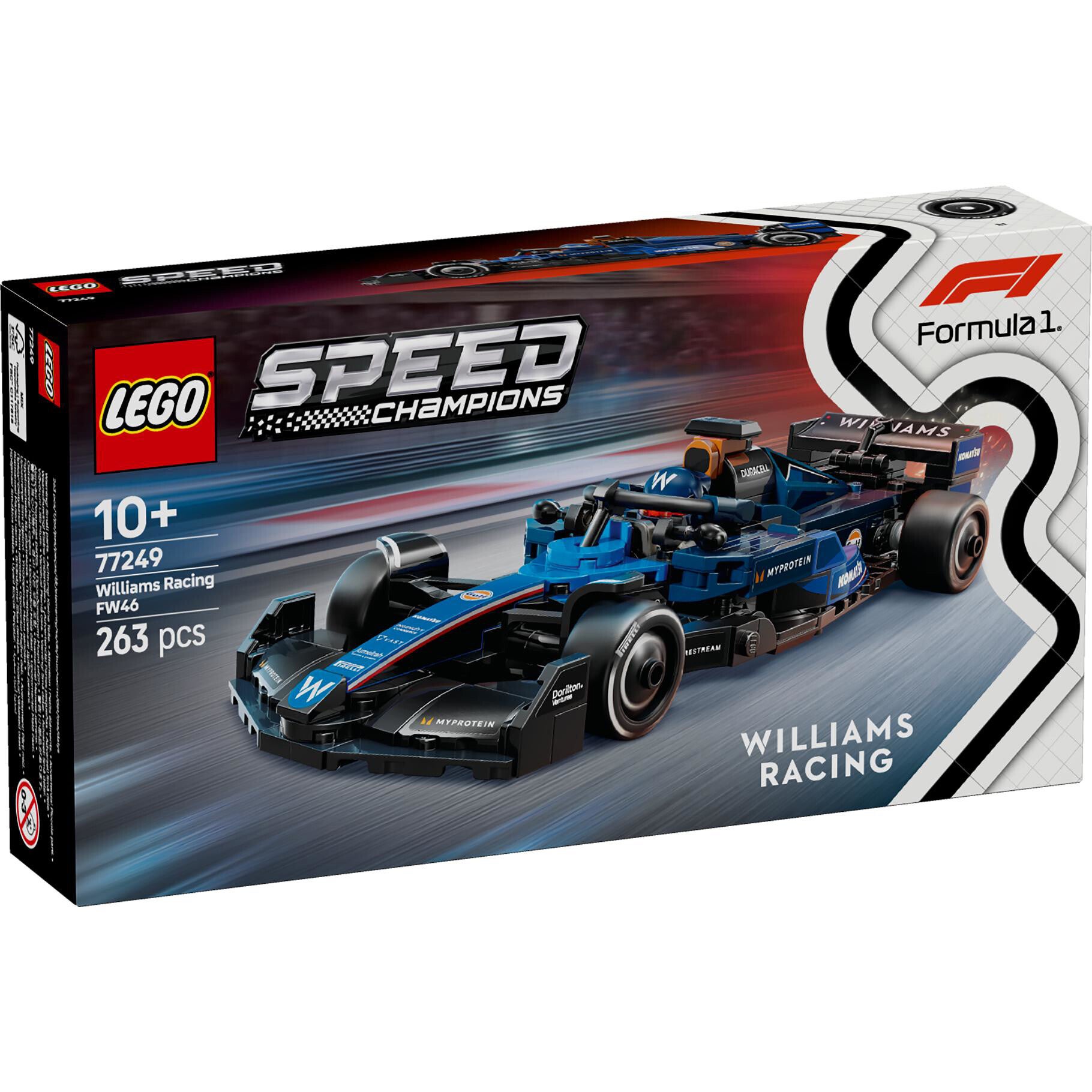 LEGO 77249 Speed Champions Williams Racing FW46 F1 racewagen