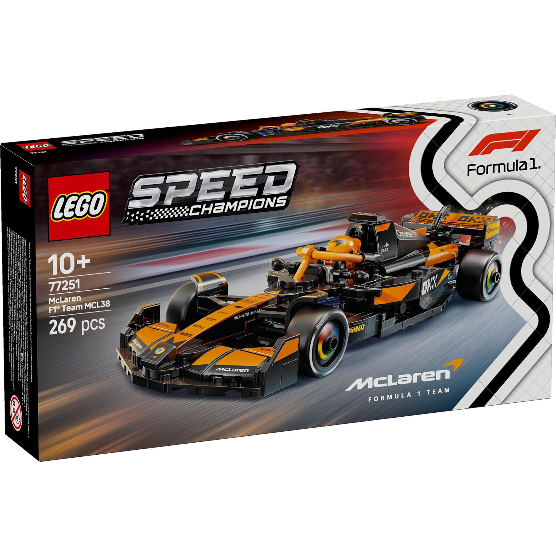 LEGO 77251 Speed Champions McLaren F1® Team MCL38 racewagen