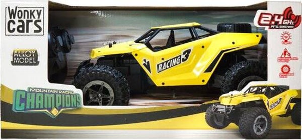 RC Mountain buggy in Groen en Geel