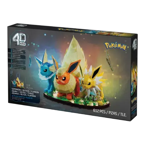4D Build – Pokemon – Evolution Trio