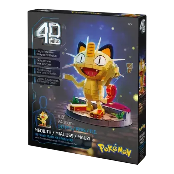 4D Build – Pokemon – Meowth