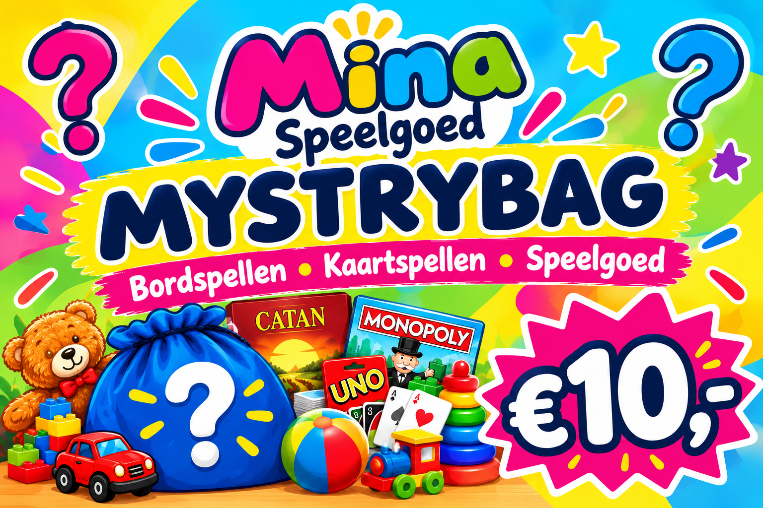 Mystery bag € 10,-