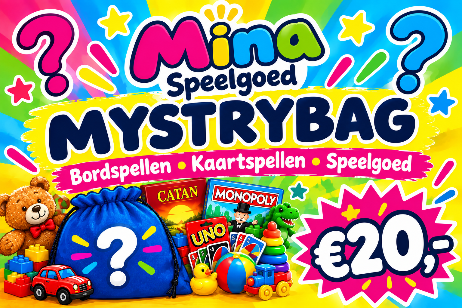 Mystery bag € 20,-