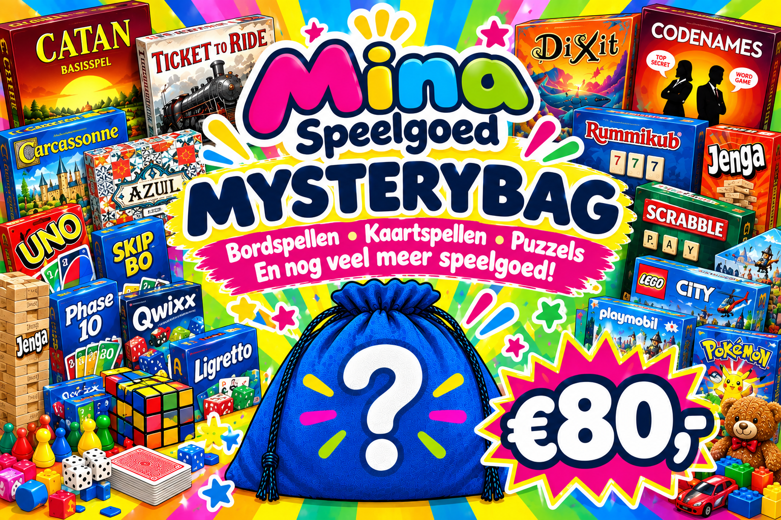 Mystery bag € 80,-