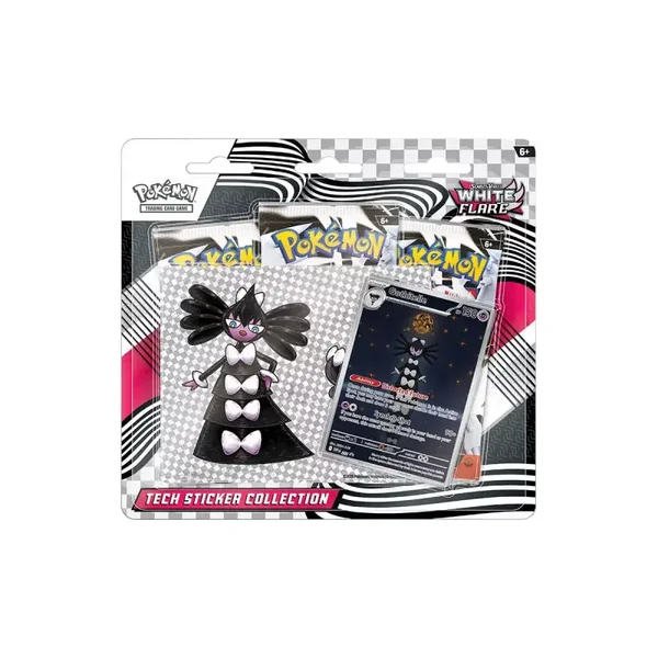 Scarlet & Violet - White Flare Tech Sticker Collection