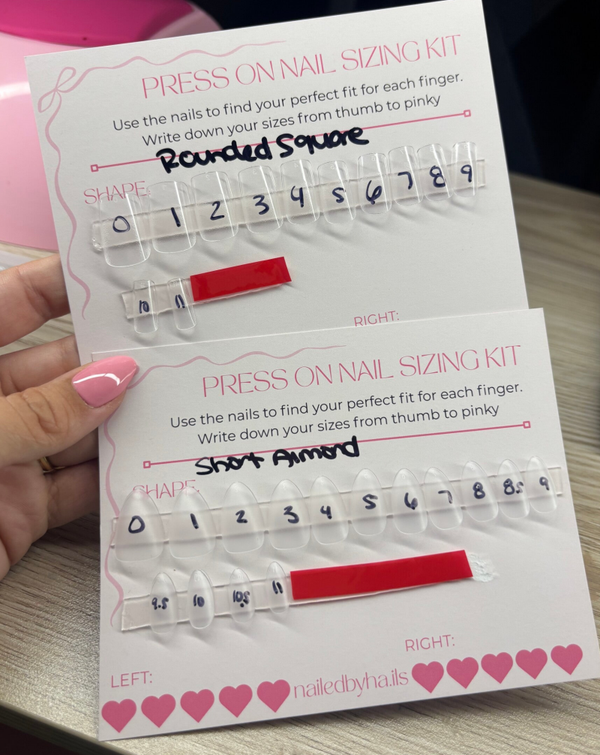 Press-On Sizing Kit –