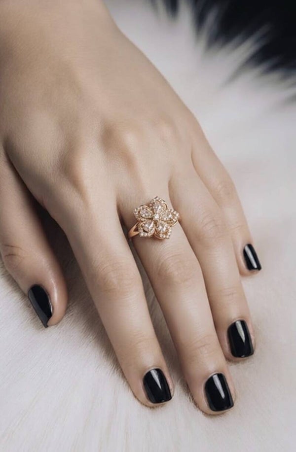 Bague Anti-Stress Rose