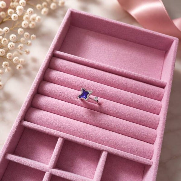 Bague Anti-stress Papillon