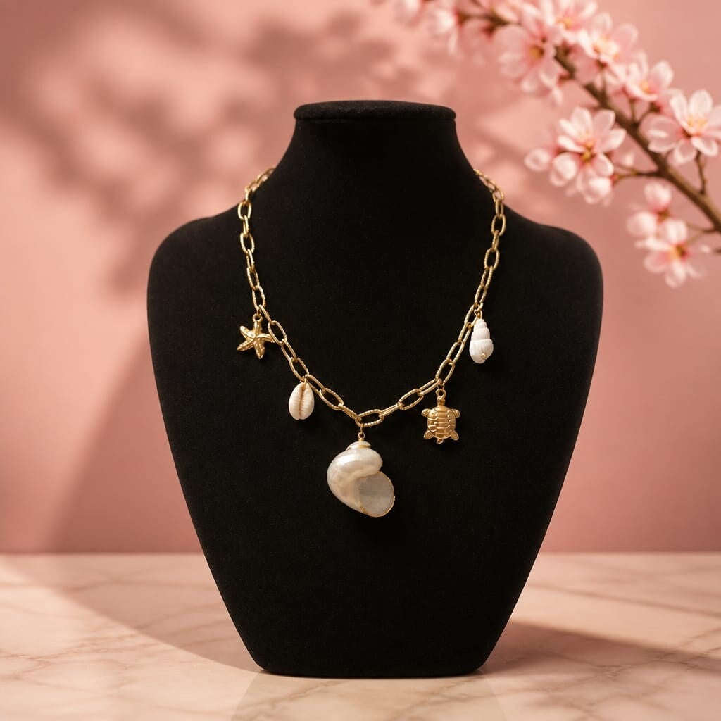 Collier Nacre & Coquillage
