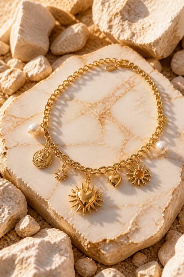 Collier Cœur Radieux