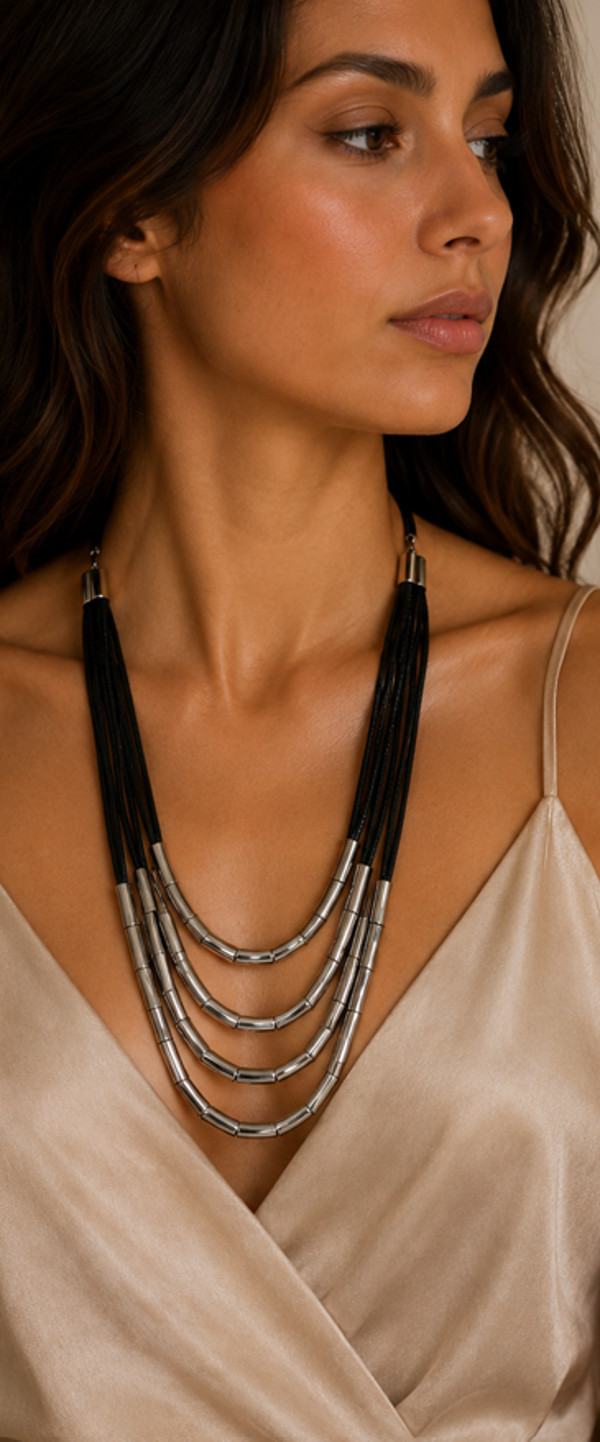 Collier Victoria - Elégance Nocturne