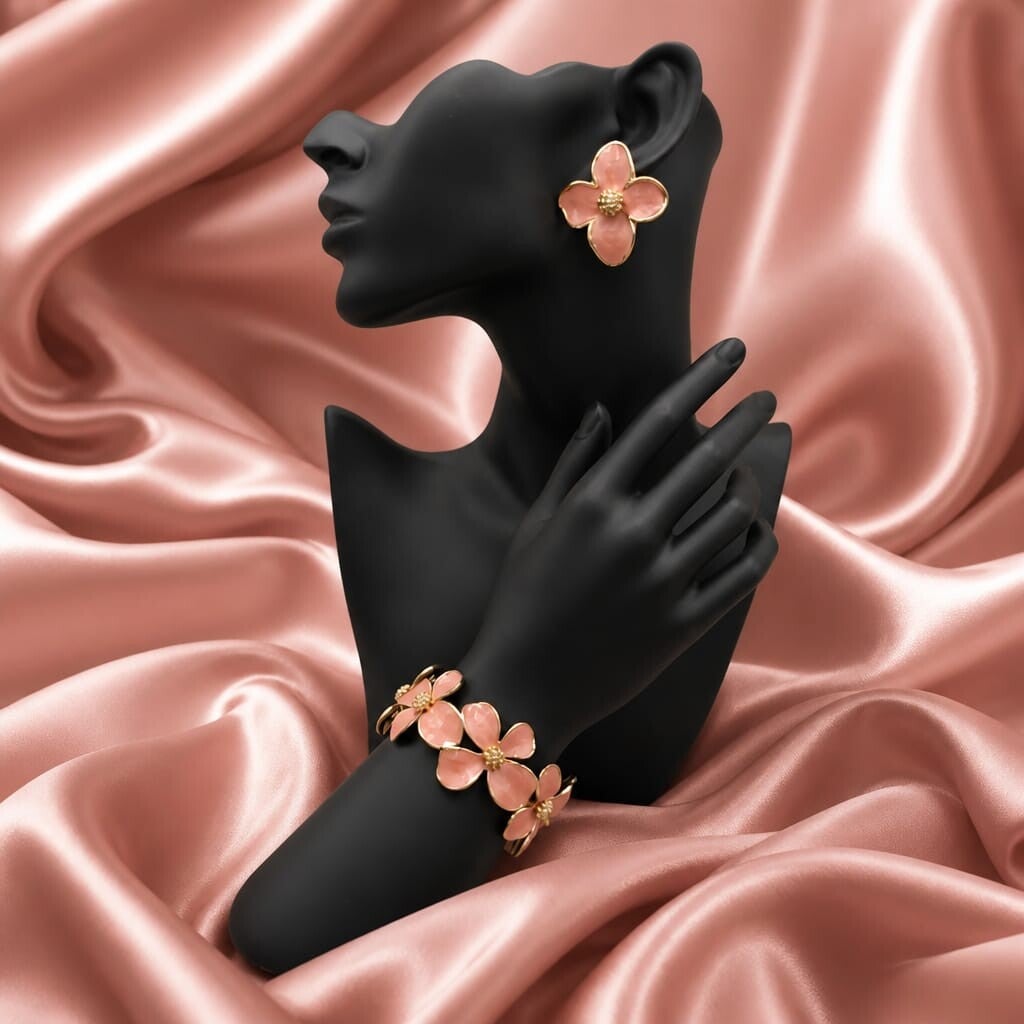 Ensemble Fleurs Corail