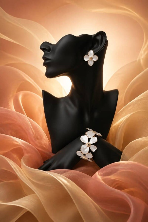 Ensemble Fleurs de Nacre