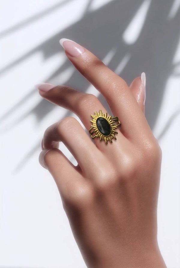 Bague Solstice Noir