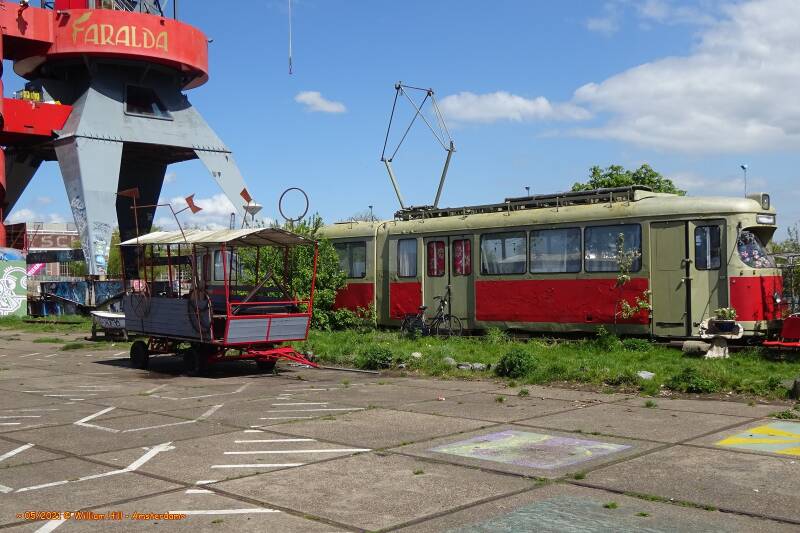 .. some old carriage ..