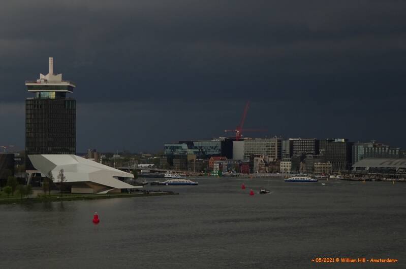 even more special when thunder clouds approaching in the background