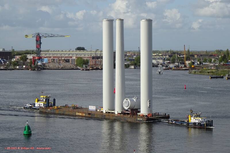 CATHARINA 7  +  5 with windmill transport