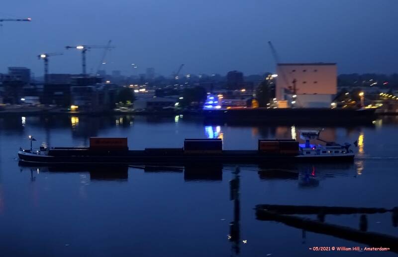 18, around 05:12 container cargo ARION passing