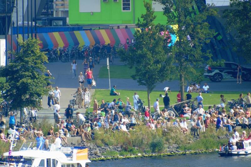 every centimeter is taken