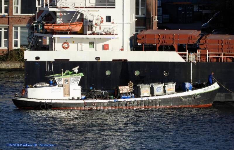 collector of waste fluids, MARPOL 16