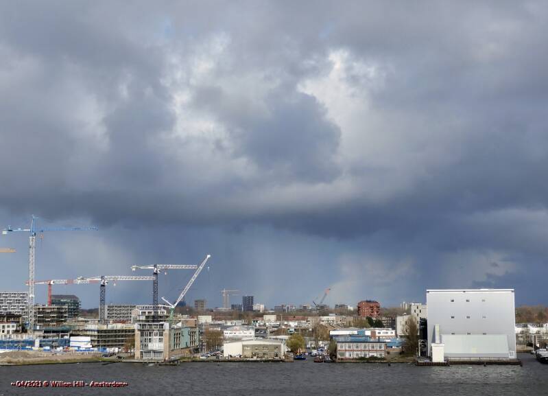 rain and hail showers 