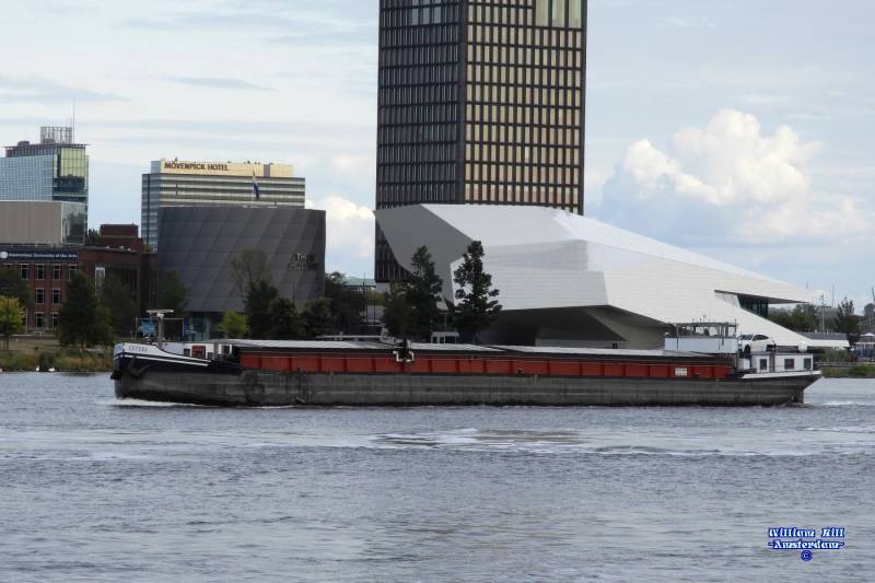 cargo 'CETERA' (and maybe the skipper's name is Ed)