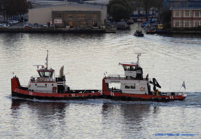 pushboats, WATERSTAD  &amp;  WATERLELIE