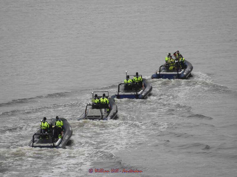 and away they go, to a warm cup of coffee or tea