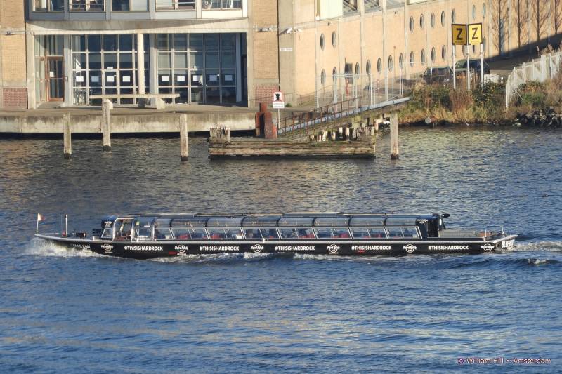 rondvrt/canalboat AMSTEL-SMARAGD