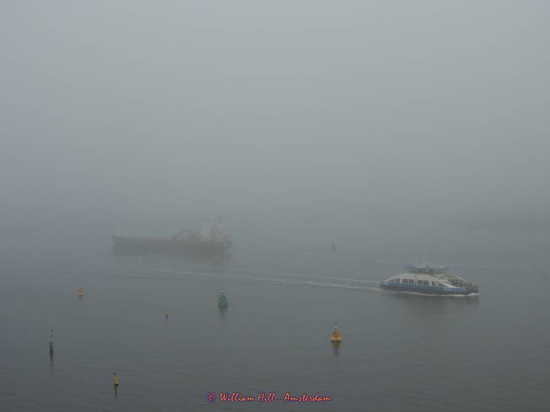 ..and going into the fog, Goodbye TIFJORD