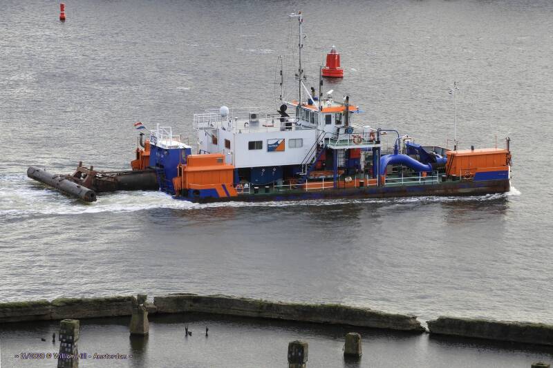 19, dredger JETSED