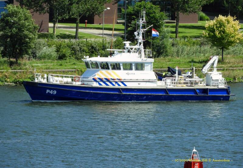 Police patrolvessel P49