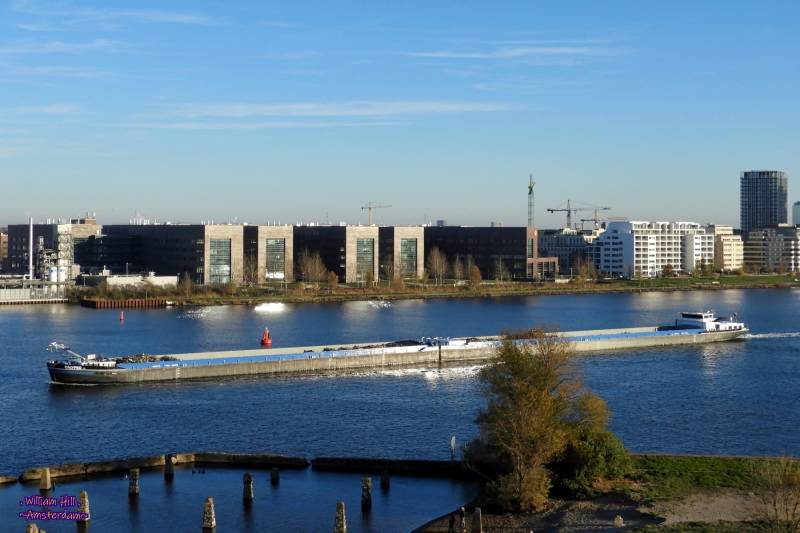 too with half filled barges