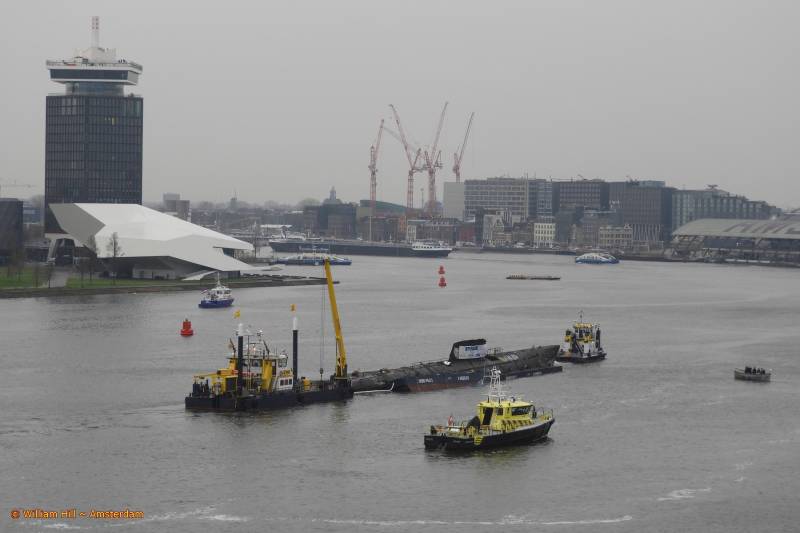 in a transport to be demolished
