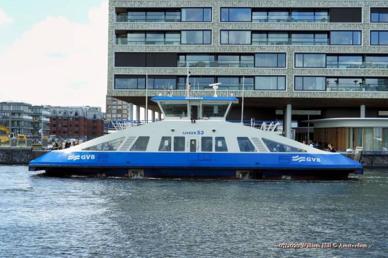 IJVEER 53 arriving at Pontsteiger