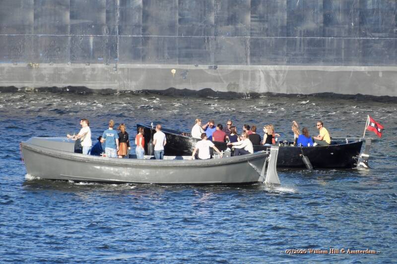 fun in the boats, a lot less than normal