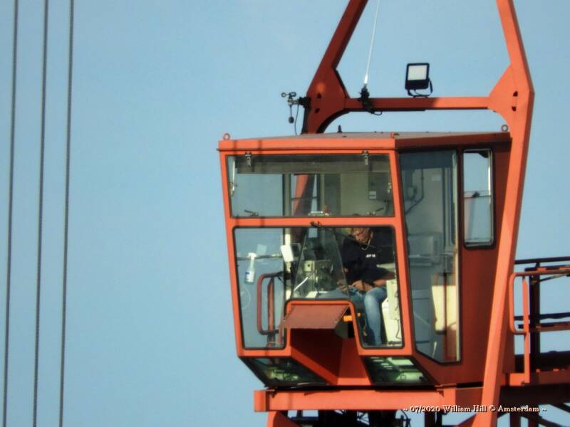 the crane driver