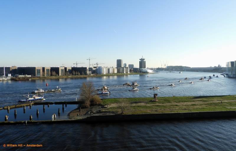 and there they go, a bunch of tugs