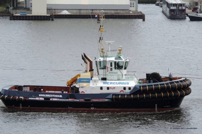 assisting tug, Mercurius - Dutch