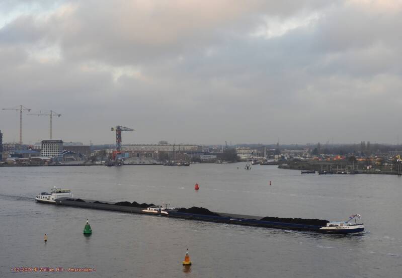 cargo COMPANY with barge PARADIZO  II