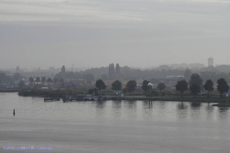 nice foggy morning view