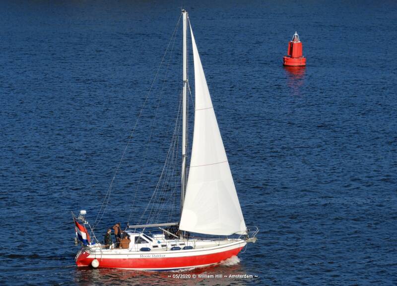 sailboat ROOIE RAKKER