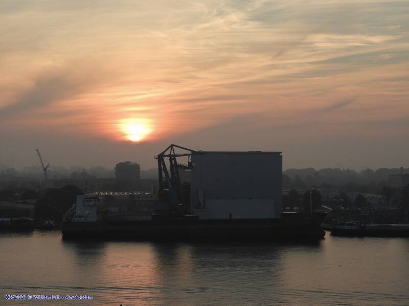 so now we have a foggy morning with sun, nice