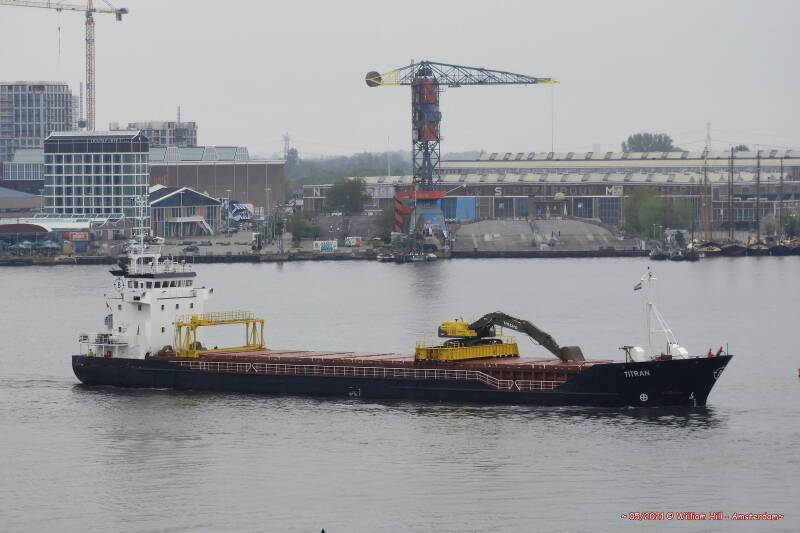 Norwegian coaster TITRAN arrives