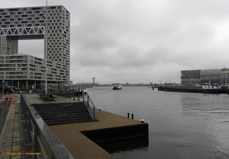 Pontsteiger, IJ, IJVEER 50, Oude Houthaven/Silodam