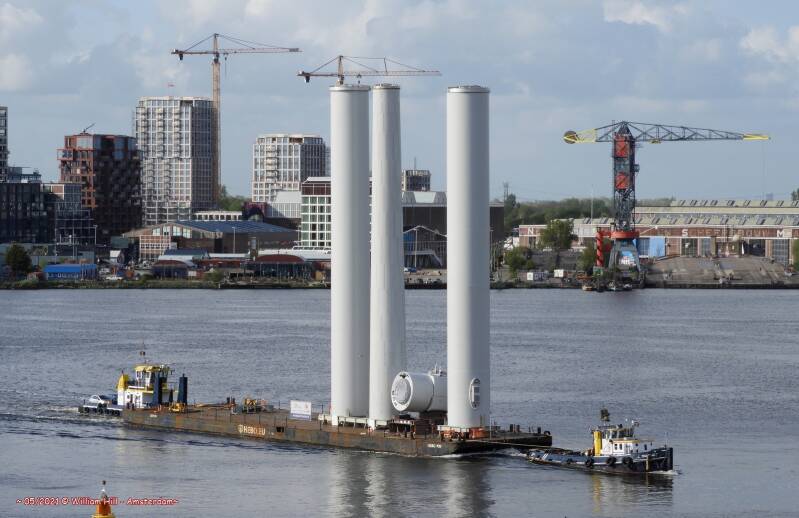 CATHARINA 7  +  5 with windmill transport