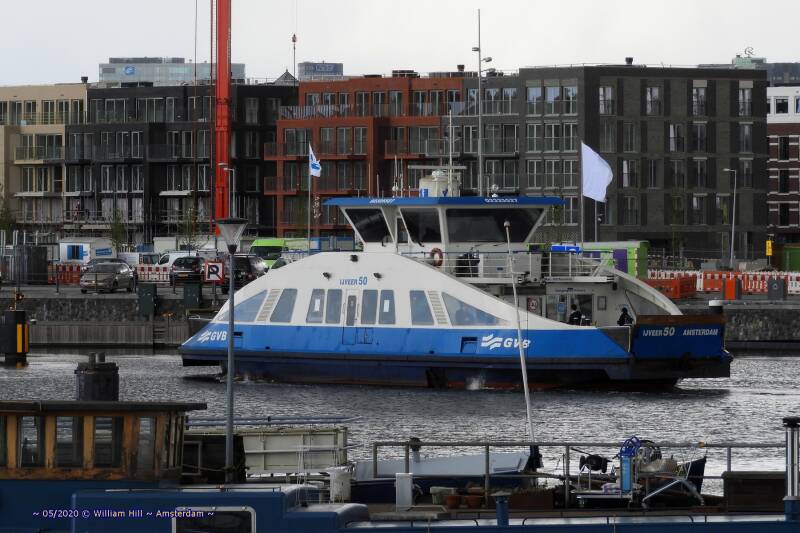 IJVEER 50 arriving at Pontsteiger