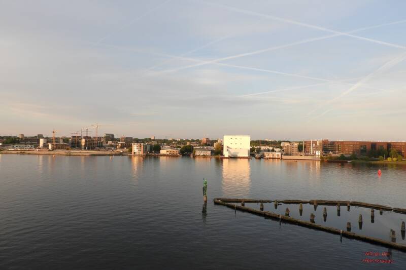 The evening view at 20:59