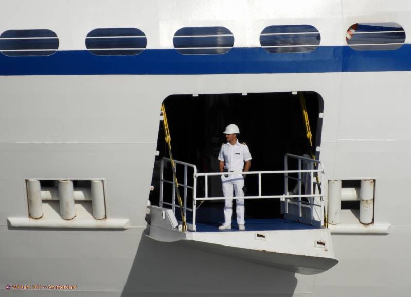 could be a civil servant, his hands are in the right position