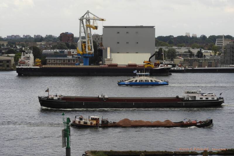 OMYA, C.TROMP, KYA, IJVEER 52, ADELINE, VOORWAARTS